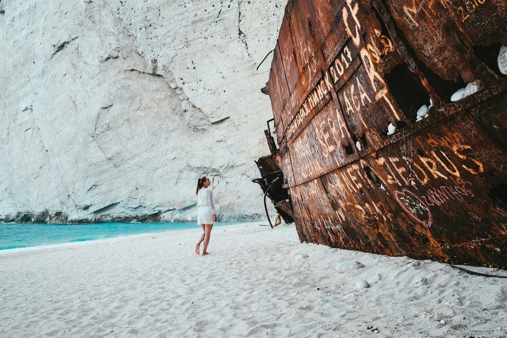 Zakynthos Day Trip Navagio Beach and Blue Caves from Corfu