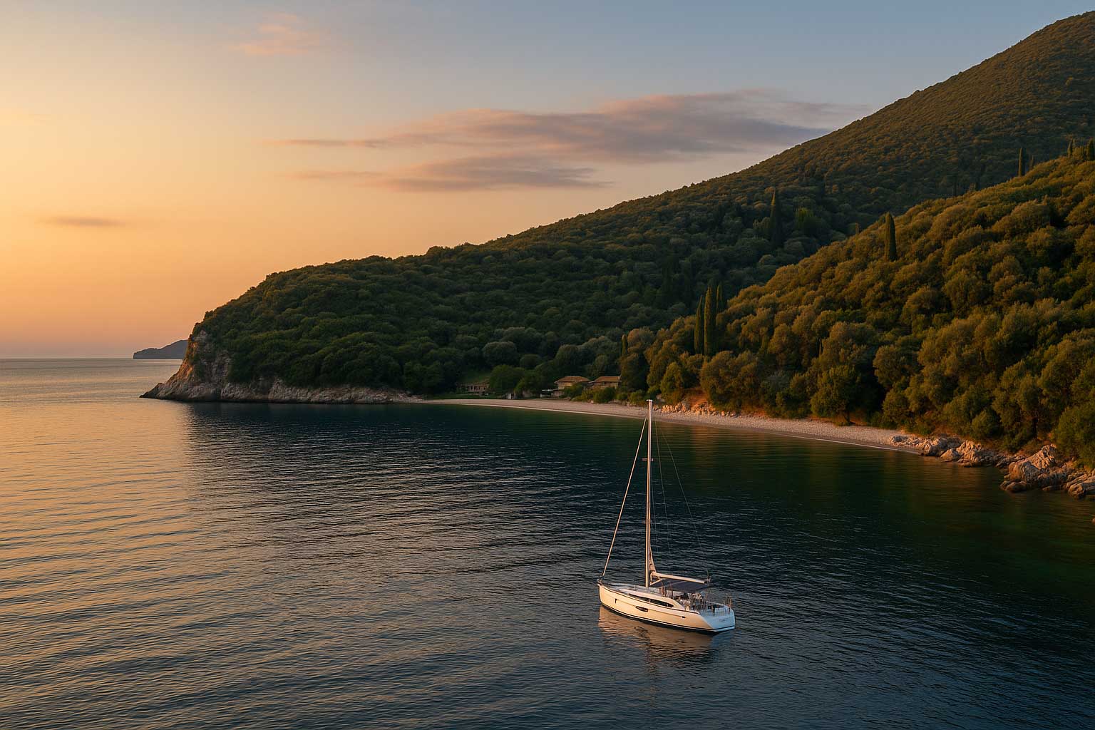 Best Anchorages in Corfu for a Quiet Night at Sea